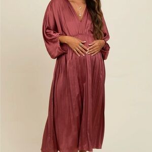 Pinkblush Mauve Maternity Dress